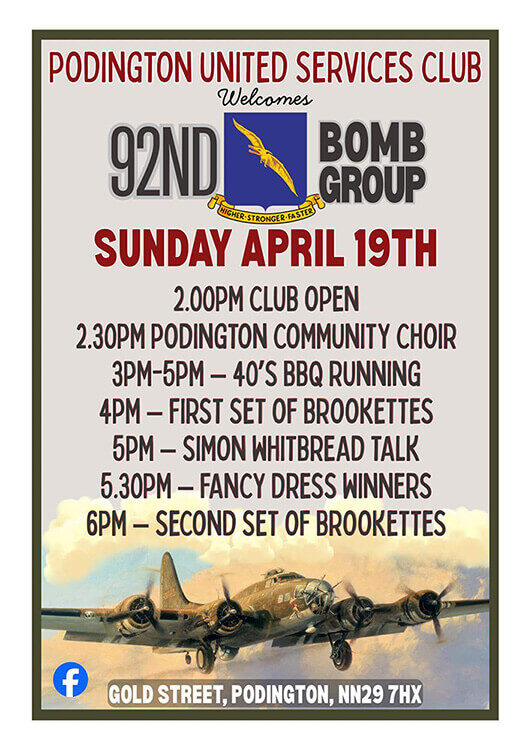 PUSC-92nd-Bomb-Group-RAF-Podington